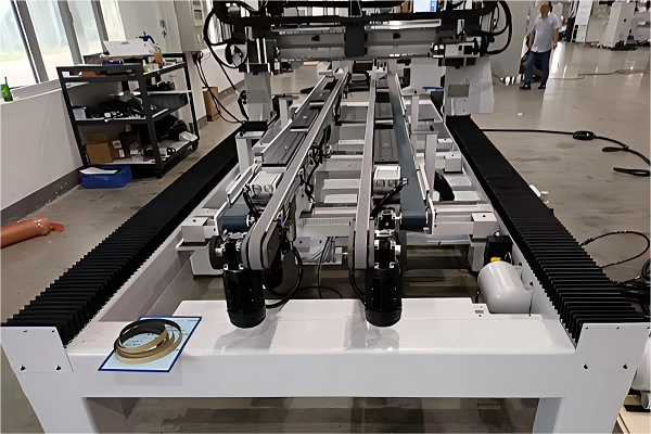 3499拉斯维加斯官网DA260伺服产品在木门线-四方锯上的应用